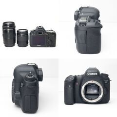 【全国送料無料】 Canon EOS 6D✨ フルサイズ 望遠 ダブルレンズセット カメラバッグ付き ズームセット✨ 届いたらすぐに使えます✨ キヤノン キャノンの画像