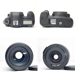【全国送料無料】 Canon EOS 6D✨ カメラバッグ付きフルサイズ 望遠レンズセット ズームセット ✨ 届いたらすぐに使えます✨ キヤノン キャノンの画像