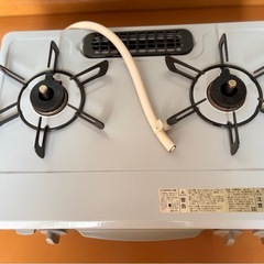 【美品2024】リンナイガスコンロ左強火の画像