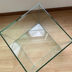 30cm CUBEフレームレス水槽の画像
