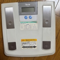 タニタ体脂肪計付きヘルスメーターTBF-604の画像