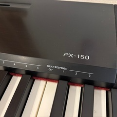 電子ピアノ CASIO Privia　PX-150BK 13年製　動作確認済みの画像
