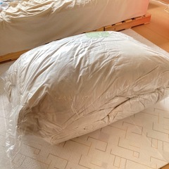 【お譲り先決まりました】無印良品　羽毛布団　 ダブルの画像