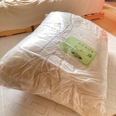 【お譲り先決まりました】無印良品　羽毛布団　 ダブルの画像