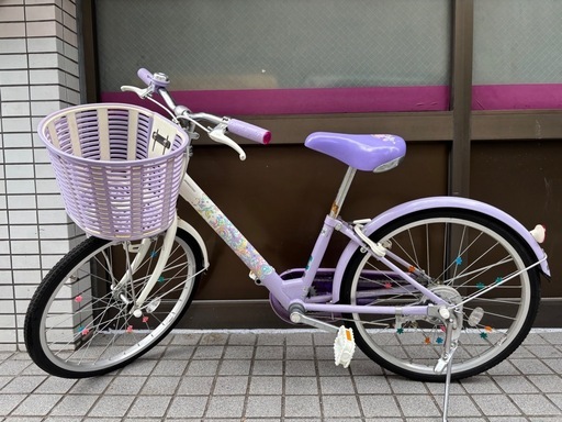 【取引先決定】ブリヂストン BRIDGESTONE ジュニア向け自転車 エコパル 20型 変速なし ラベンダー EPL001 2A140A0