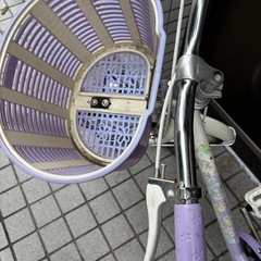 ブリヂストン BRIDGESTONE ジュニア向け自転車 エコパル 20型 変速なし ラベンダー EPL001 2A140A0の画像