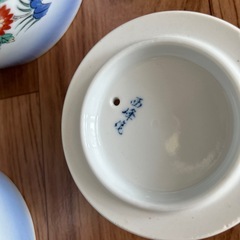有田焼S特製　８号岩菊　土瓶の画像