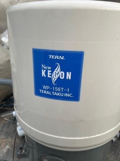 中古品　浅井戸用電気井戸ポンプ　TERAL  WP➖156T➖1