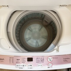 美品　洗濯機　AQUA (6.0kg)の画像