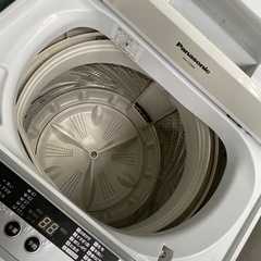 Panasonic洗濯機（中古）の画像