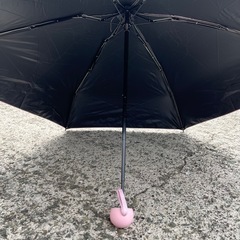 【晴雨兼用】日傘 折り畳み式 ピンク 軽量 持ち運び 小さいの画像