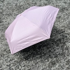 【晴雨兼用】日傘 折り畳み式 ピンク 軽量 持ち運び 小さいの画像