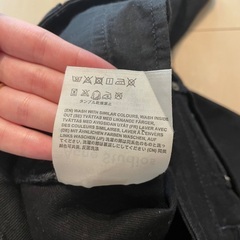 Acne Studios（アクネストゥディオズ）ブラックデニム　28インチの画像