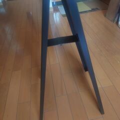 【引取限定】スチール A型スタンド・看板 ブラックの画像