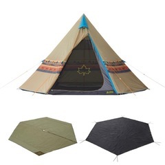 テント ロゴス(LOGOS) ナバホ Tepee 400 セットの画像