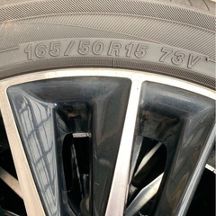 軽自動車165/50/15,2024年製の画像