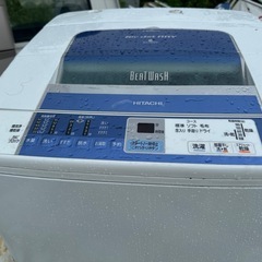 日立全自動電気洗濯機の画像
