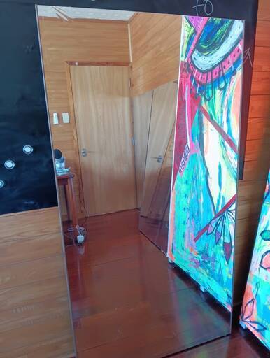 【割れない鏡】姿見やダンスの練習に最適な80×150センチ