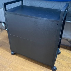 デスクサイドテーブル サイドチェスト 袖机の画像