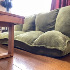 【極美品!!定価20,990-】購入2か月LOWYA折りたたみテーブルセット の画像