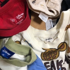 最終お値下げ😊 子供服★ディズニー柄長袖5枚セットの画像