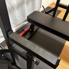 ウエイトトレーニングベンチセット　IROTECバーベル計80kg付の画像