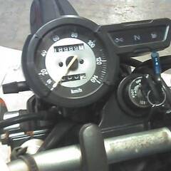 YAMAHA トリッカー3Fi 白/オレ エンジン始動確認 自賠責保険で乗れます 半額配送キャンペーン 現状渡し諸経費￥0 横浜 P-Yardの画像