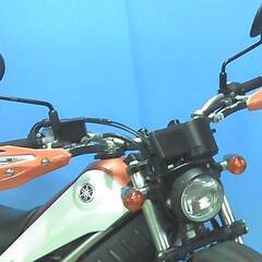 YAMAHA トリッカー3Fi 白/オレ エンジン始動確認 自賠責保険で乗れます 半額配送キャンペーン 現状渡し諸経費￥0 横浜 P-Yardの画像