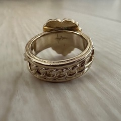 ［GYDA］JEYSUS ハートクロスリングの画像