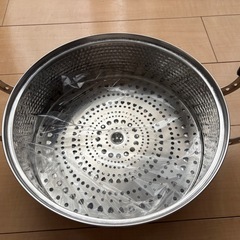 両手鍋　蒸し器　大鍋の画像