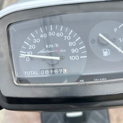 スズキ アドレスᏙ100 実働美車
 の画像