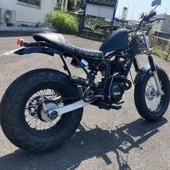【実働】TW200 ‼️ワンオフタンク&マフラー‼️　の画像