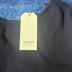 regleam ブラカップカットソー　ネイビーMサイズの画像