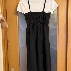 未使用品 150cm Tシャツ付きワンピース♪の画像