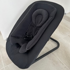【引き取り限定】Cybex サイベックス バウンサー ブラック ＋ LEMOアダプターセット（部品欠品あり）の画像