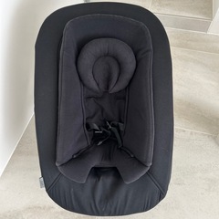 【引き取り限定】Cybex サイベックス バウンサー ブラック ＋ LEMOアダプターセット（部品欠品あり）の画像