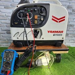 好調エンジン/14日保証付き YANMARインバーターG900IS2 発電機80の画像