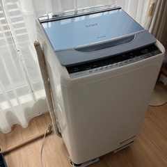 日立　全自動洗濯機　ビートウォッシュ　ＢＷ－8WVの画像