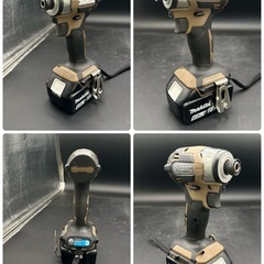 123 makita インパクトドライバーセット TD173Dの画像
