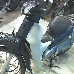 HONDA スーパーカブ50-2 青 エンジン始動確認 自賠責保険で乗れます 半額配送キャンペーン 現状渡し諸経費￥0- 横浜 P-Yardの画像