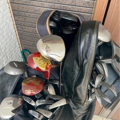 ゴルフクラブ30本以上　ゴルフバッグ付き　の画像