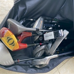 ゴルフクラブ30本以上　ゴルフバッグ付き　の画像