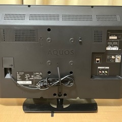 SHARP製32型液晶テレビ(サイズ:69.8×39.2)　の画像