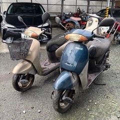 ホンダ　タクト！二台セット!レストアベース！部品取りに!の画像