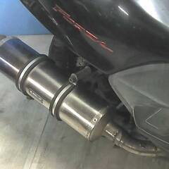 HONDA フォルツァZ 黒 エンジン始動確認 自賠責保険で乗れます 半額配送キャンペーン 現状渡し諸経費￥0- 横浜 P-Yard の画像