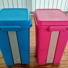 オサレ🎵ゴミ箱×2点セットの画像