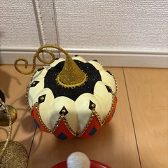 クリスマスとハロウィンの飾りの画像