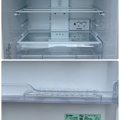 🔥🔥MITSUBISHI 2023購入 冷蔵庫 MR-C33G-W🔥🔥 330L配達無料🚚💦の画像