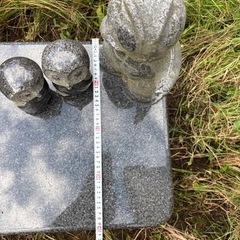 石のベンチですの画像