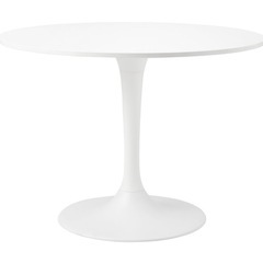 ※受け渡し日指定【IKEA購入品】丸テーブル の画像